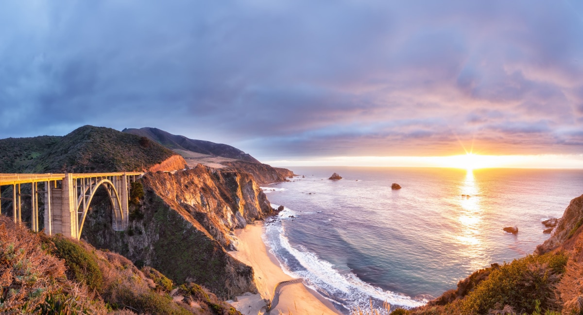 California Coast Sunset