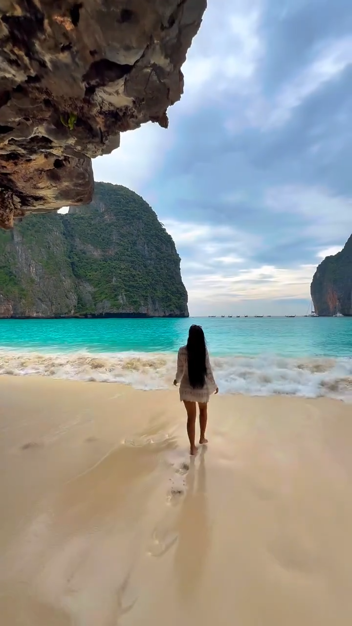 Irina am Strand